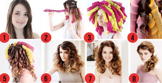 كيفية صنع تجعيد الشعر في المنزل. أفضل 10 طرق للحصول على تموجات جميلة. تعليمات الصور والفيديو