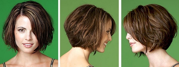 Talls de cabell per a dona curta. Novetats 2020, fotos amb noms, de moda i creatives