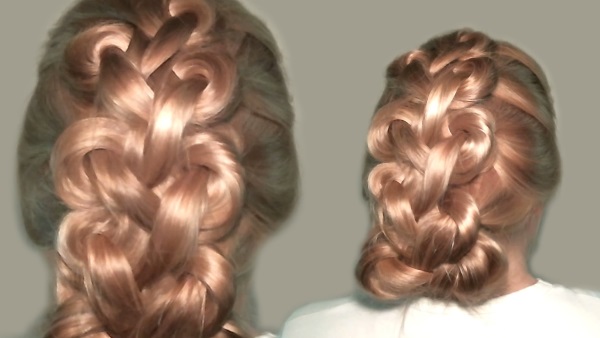 Lindas tranças para cabelos longos para meninas, meninas. Instruções passo a passo para tecer com fotos, diagramas e descrições