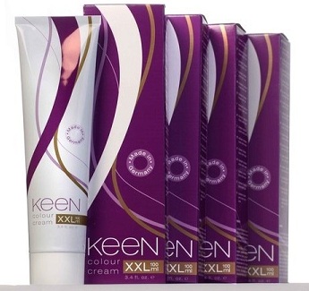 Pewarna rambut Keen (Keen): palet warna, warna, foto pada rambut. Komposisi, arahan penggunaan