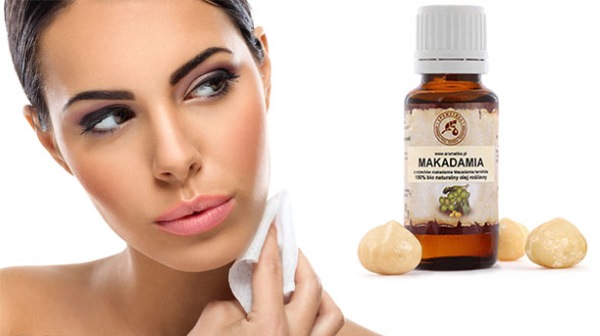 Proprietà, applicazione e benefici dell'olio di macadamia per capelli, viso, mani, corpo, ciglia, pelle intorno agli occhi, labbra