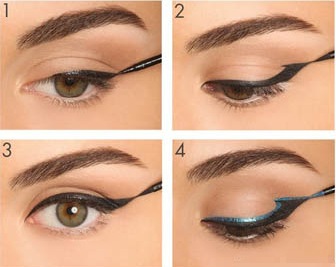 Come creare bellissime frecce sugli occhi. Foto, istruzioni passo passo: eyeliner liquido, pennarello