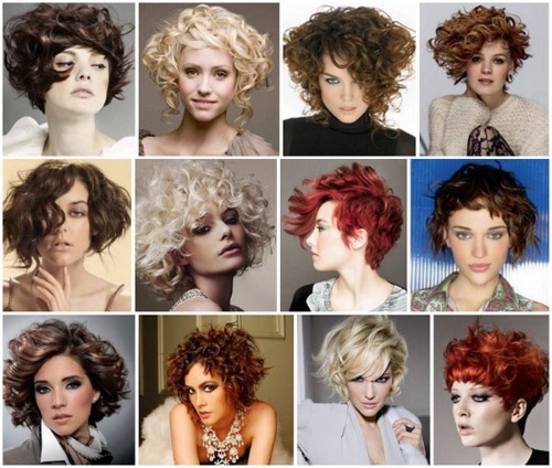 قصات الشعر للشعر المجعد المتوسط: رقيق ، كثيف ، كثيف. تسريحات الشعر العصرية مع أو بدون الانفجارات. صورة
