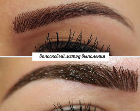 Eyebrow tattoo: hair method. Advantages and disadvantages, contraindications, performance features, before and after photos