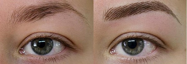 Tatuaje de cejas: método del cabello. Ventajas y desventajas, contraindicaciones, características de implementación, fotos de antes y después.