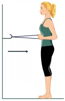 Övningar med ett gummiband för kvinnor, rygg, ben, abs. Hur man gör det hemma. Videolektioner