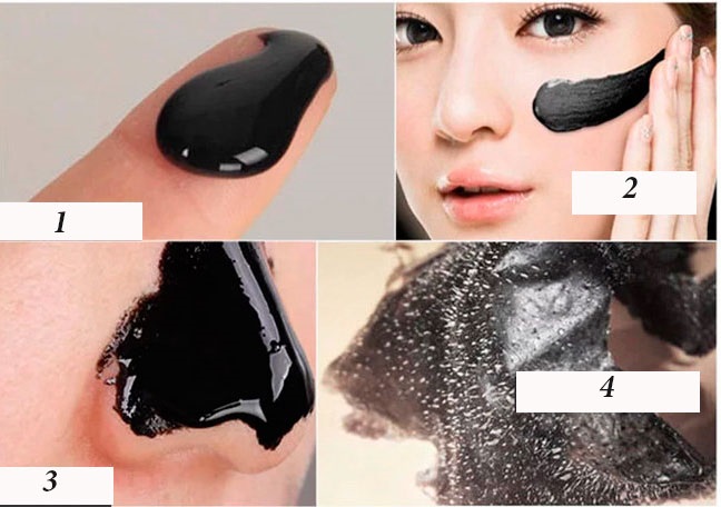 Black mask for blackheads and acne. Recipes, how to make, apply at home, how much to keep