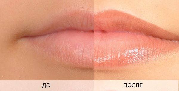 Makijaż permanentny ust: z cieniowaniem, efektem powiększenia, 3d, ombre, w technice akwareli, usta aksamitne. Zdjęcia przed i po