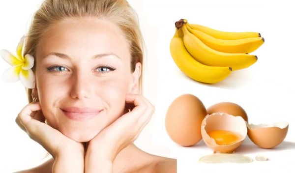 Banán arcmaszk a ráncok, a szem körüli bőr számára. Keményítő és botox hatású receptek, méz, tojás