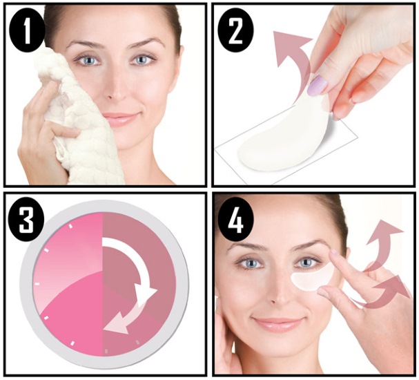 Eye patches - what is it, composition, how to use it. Rating of the best: Korean cosmetics, hydrogels, collagen, gold