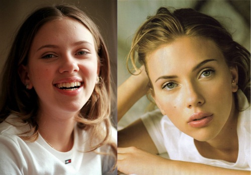 Scarlett Johansson. Foto in een badpak, 18+ gestolen door hackers. Biografie, figuurparameters voor en na plastische chirurgie