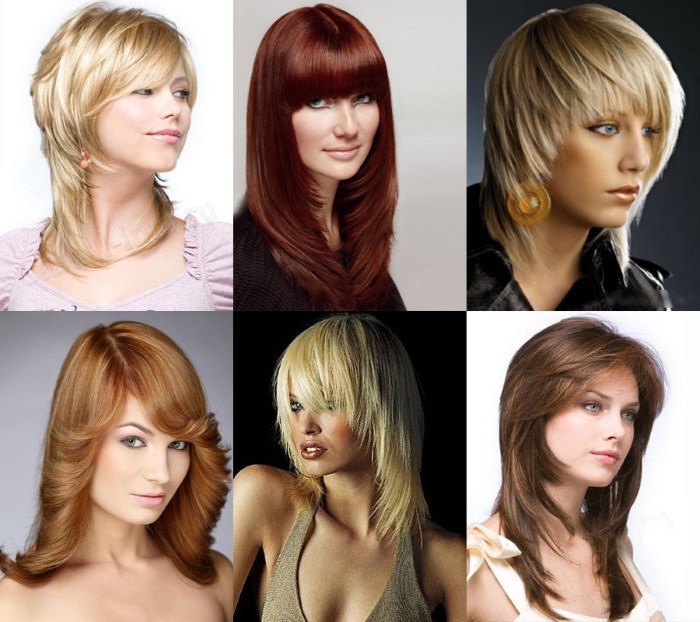 Tipus de serrell. Fotos amb noms, recomanacions per triar serrell per a la forma de la cara, la longitud del cabell, el tipus de tall de cabell