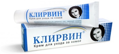 Acne spot cream: red, dark, stagnant, whitening at the pharmacy. Most effective: Sledocid, Klirvin, Panthenol, Badiaga