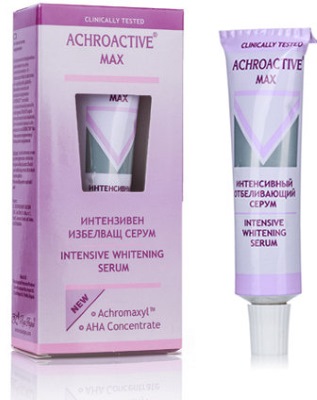 Qu'est-ce que l'hydroquinone, application en cosmétologie: crèmes blanchissantes, peeling, pommade, comprimés. Achroactive Max, avis
