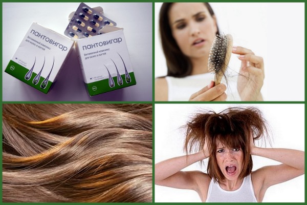 Pantovigar. Istruzioni per l'uso, composizione, come assumere vitamine dalla caduta dei capelli, per la crescita dei capelli. Analoghi