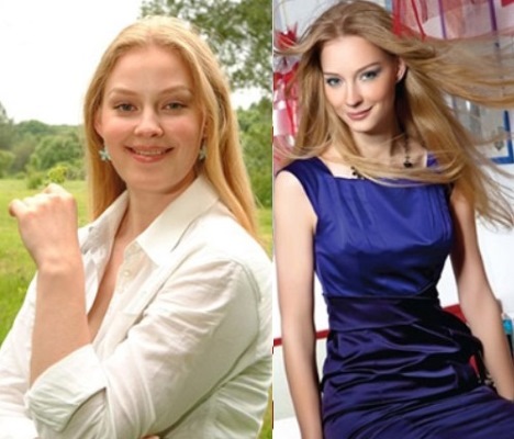 Bilder av kvinner før og etter å miste vekt: Gagarina, Chekhov, Kartunkov, Kamenskikh, Afrikantova, Belotserkovskaya og andre stjerner