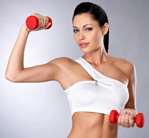 Dumbbell treningsprogram for alle muskelgrupper. Treningsplan for jenter