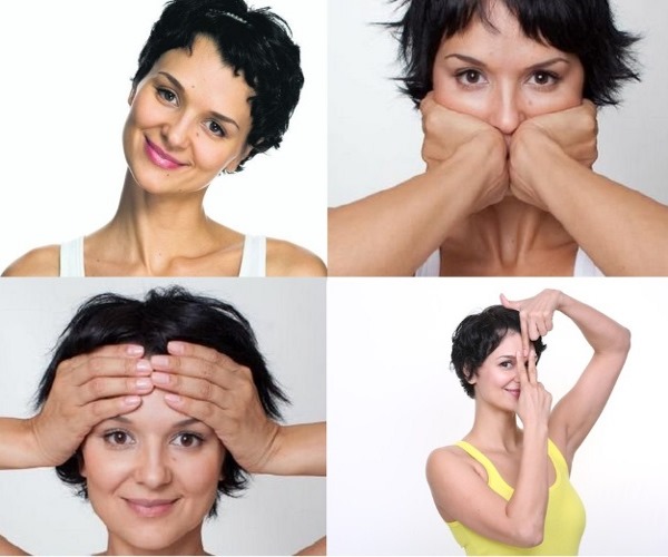 Fitness voor gezicht met Alena Rossoshinskaya. Thuishefgymnastiek, videolessen