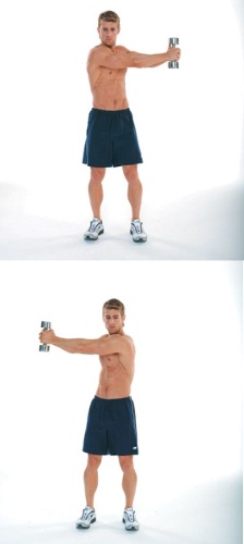Ефикасна вежба за мршављење стомака и бокова за жене и мушкарце.Програм обуке