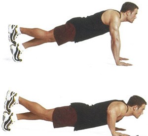 Program push up lantai untuk pemula. Jadual untuk mendapatkan jisim otot, menurunkan berat badan, mengepam otot dada, untuk semua otot badan