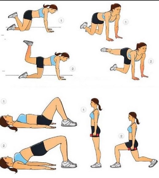 Workouts zum Abnehmen von Bauch, Seiten und Beinen zu Hause. Kraft, Tanz, Pause für Mädchen