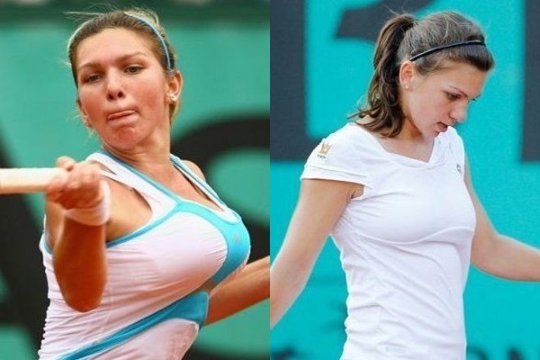 Simona Halep. Foto sebelum dan selepas pembedahan, berat dan tinggi pemain tenis