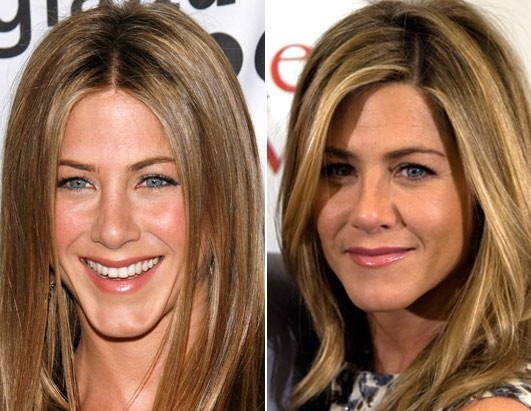Jennifer Aniston. Fotos antes y después de la cirugía plástica, en traje de baño, parámetros de la figura, la apariencia de la actriz.