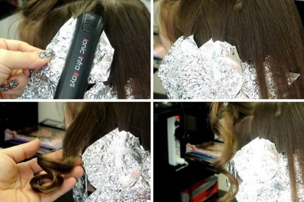 كيفية صنع تجعيد الشعر باستخدام أداة فرد الشعر. تعليمات خطوة بخطوة