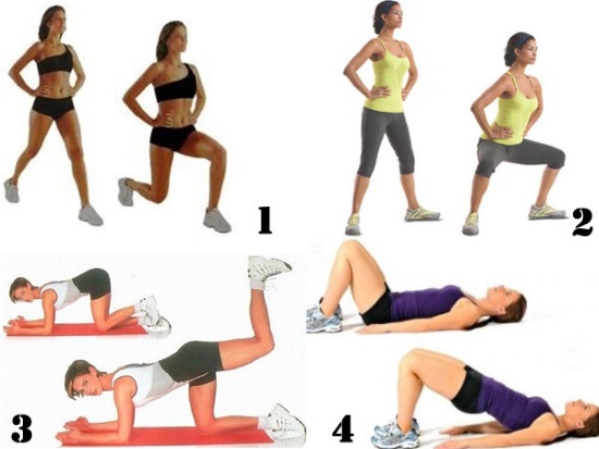 Cara mengurangkan kelantangan pinggul, punggung, punggung. Satu set latihan selama 2 minggu untuk kanak-kanak perempuan
