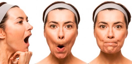Vježbe za mršavljenje za lice, obraze i bradu. Tehnike, program za tjedan dana