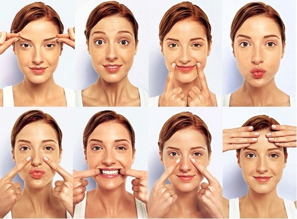 Zeštíhlující cvičení na obličej, tváře a bradu. Techniky, program na týden