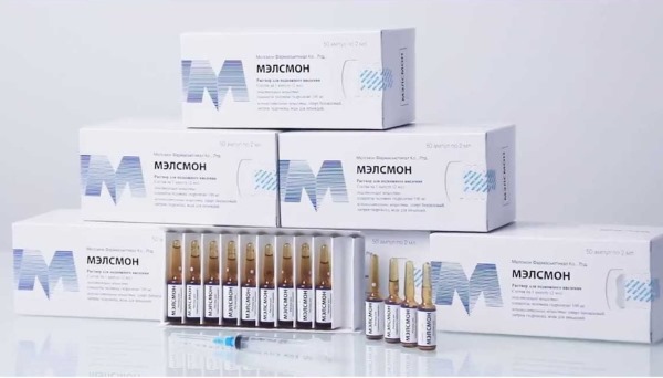 Melsmon ist ein Plazentadrogen in der Kosmetologie. Foto, Anleitung, Gebrauch, Stechen, Wirkung auf die Leber, Preis, Analoga