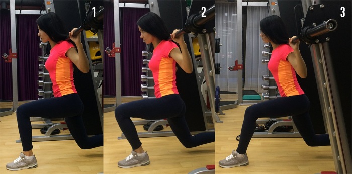 Squats สำหรับการลดน้ำหนักของหน้าท้องและด้านข้างขาสะโพก โปรแกรมสำหรับผู้หญิง รูปภาพผลลัพธ์