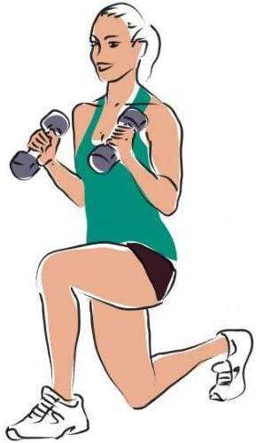 Exercicis de força per a dones. Programa d’aprimament a casa