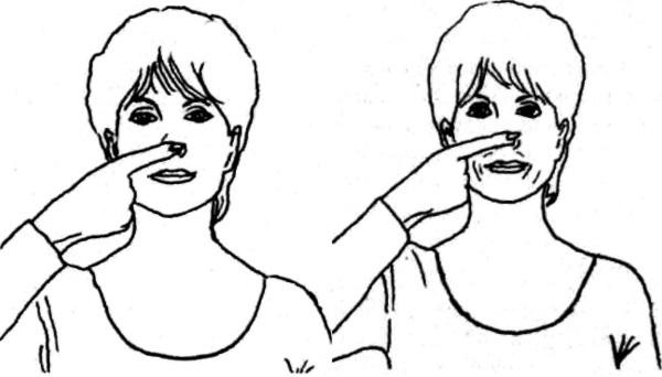 Übungen zur Reduzierung der Nase ohne Operation zu Hause