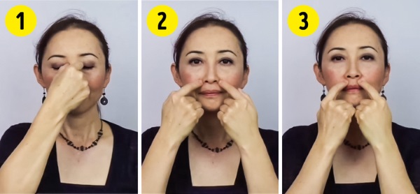 Exercises to reduce the nose without surgery at home
