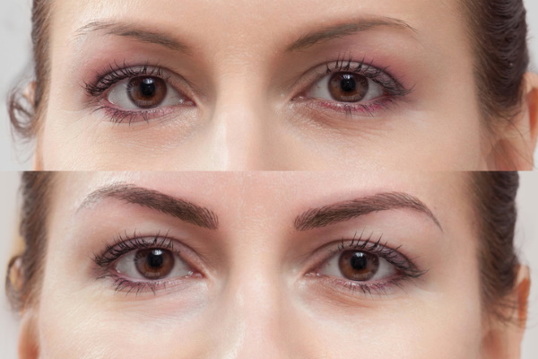 Correction du maquillage permanent des sourcils. Comment est la guérison, le soin