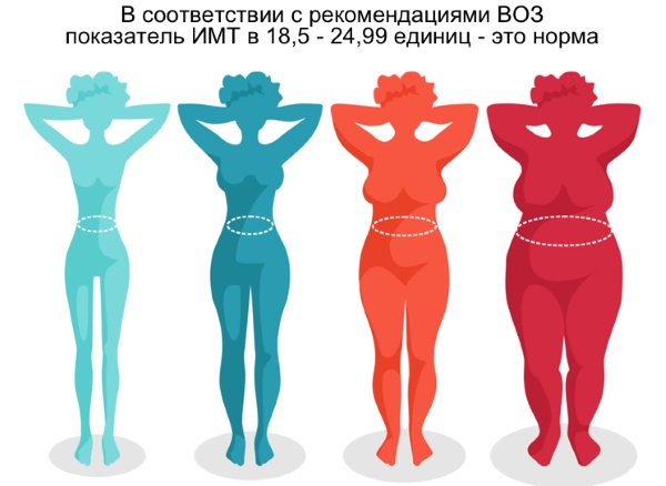 أنواع الجسم عند النساء: وهن ، وهن معياري ، وفرط الوهن ، ومتشبه. كيفية تحديد مؤشر كتلة الجسم