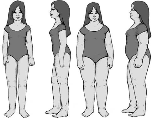 Tipos corporais nas mulheres: astênica, normostênica, hiperstênica, endomórfica. IMC como determinar