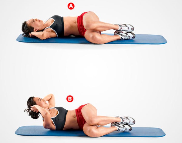 Вежбе за доњи део стомака код жена. Како то учинити, ефикасност, технике за штампу