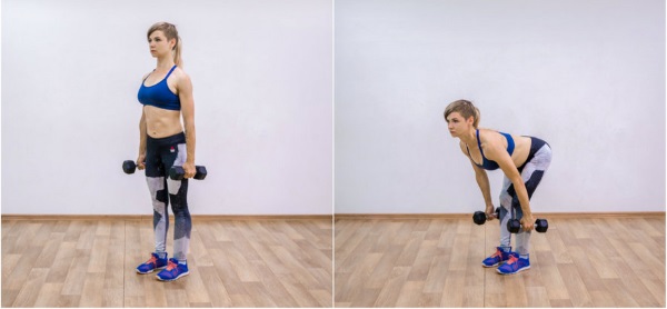 Rumänischer Langhantel-Kreuzheben für Frauen. Ausführungstechnik, welche Muskeln arbeiten, bewirken