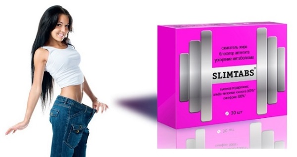 Slimtabs (Slimtabs) untuk penurunan berat badan. Ulasan, arahan, harga sebenar