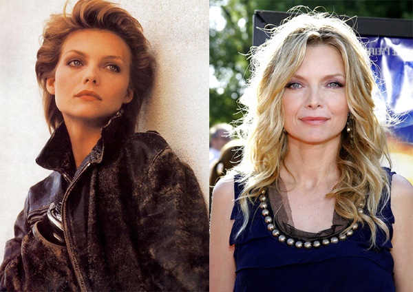 Michelle Pfeiffer. Fotos en su juventud, ahora, antes y después de la cirugía plástica, figura, biografía, vida personal.