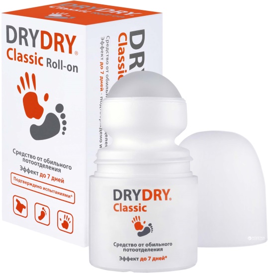Déodorants Dry Control Forte, Extra Forte. Avis des médecins, mode d'emploi