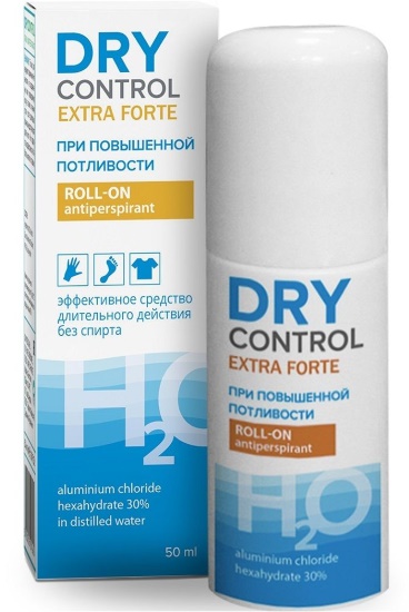 Dezodorantai Dry Control Forte, Extra Forte. Gydytojų apžvalgos, naudojimo instrukcijos