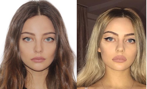 Katya Kishchuk. Foto panas, dari Instagram, tanpa solek, sebelum dan selepas pembedahan plastik, biografi