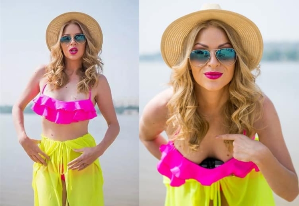 Yana Glushchenko. Photos chaudes en maillot de bain, avant et après la chirurgie plastique, Maxim, biographie, vie personnelle