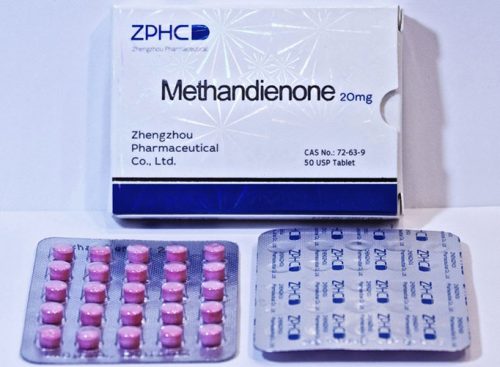 Methane (methandienon) svalové pilulky. Návod k použití, cena