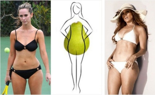 Figura de pera nas mulheres. Fotos antes e depois de perder peso, cheio, magro, como perder peso